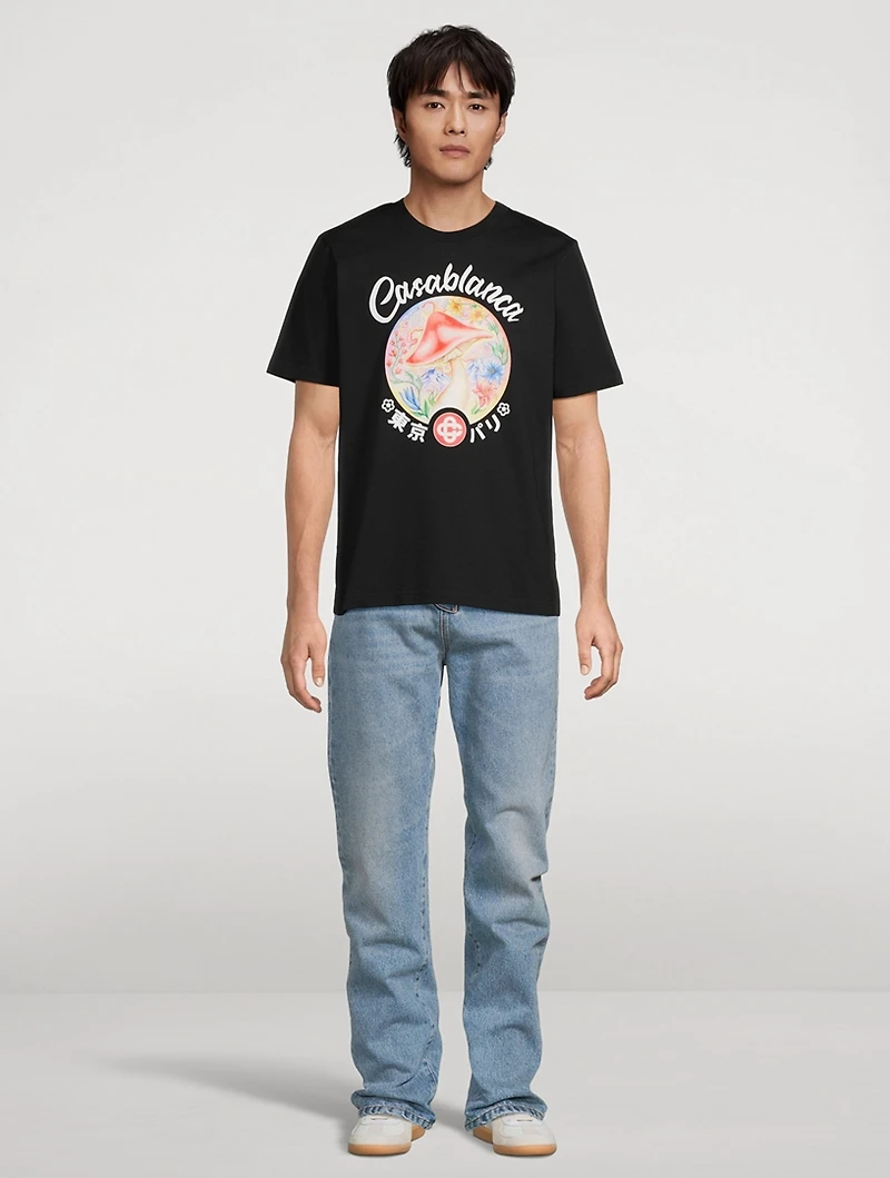 Mushroom Emblem T-Shirt