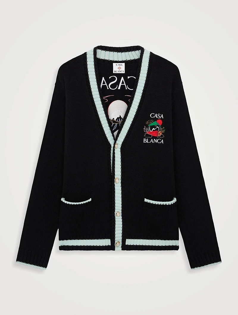 Wool And Cashmere Cardigan