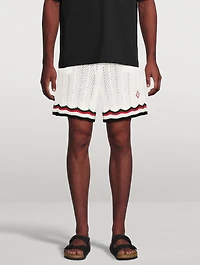 Chevron Crochet Shorts