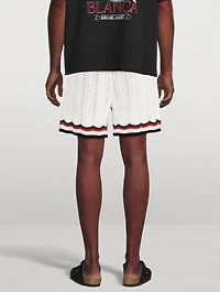 Chevron Crochet Shorts