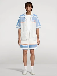 Cotton Tennis Crochet Shirt