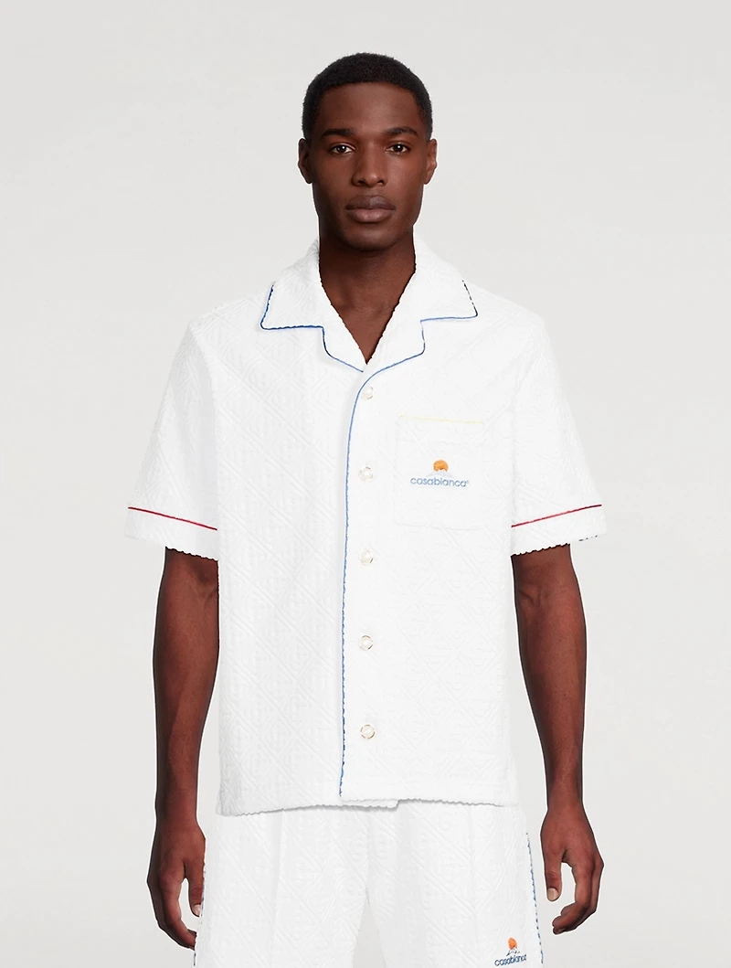 Monogram Jacquard Terry Shirt