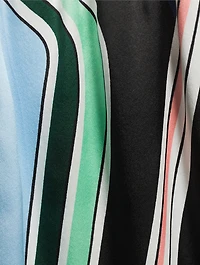 Graphic Mountain Silk Shorts