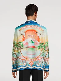 Tennis Club Silk Shirt
