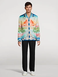 Tennis Club Silk Shirt