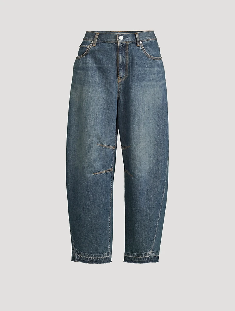 Barrel-Leg Jeans