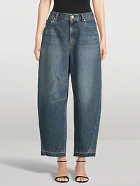Barrel-Leg Jeans