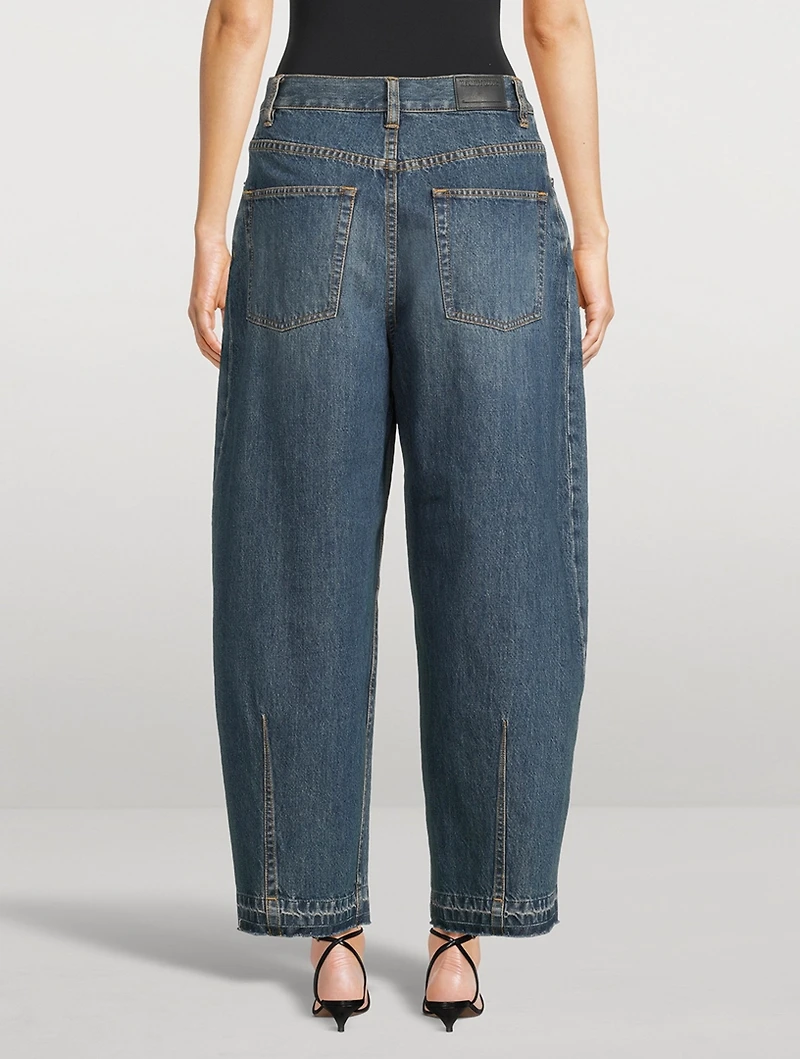 Barrel-Leg Jeans