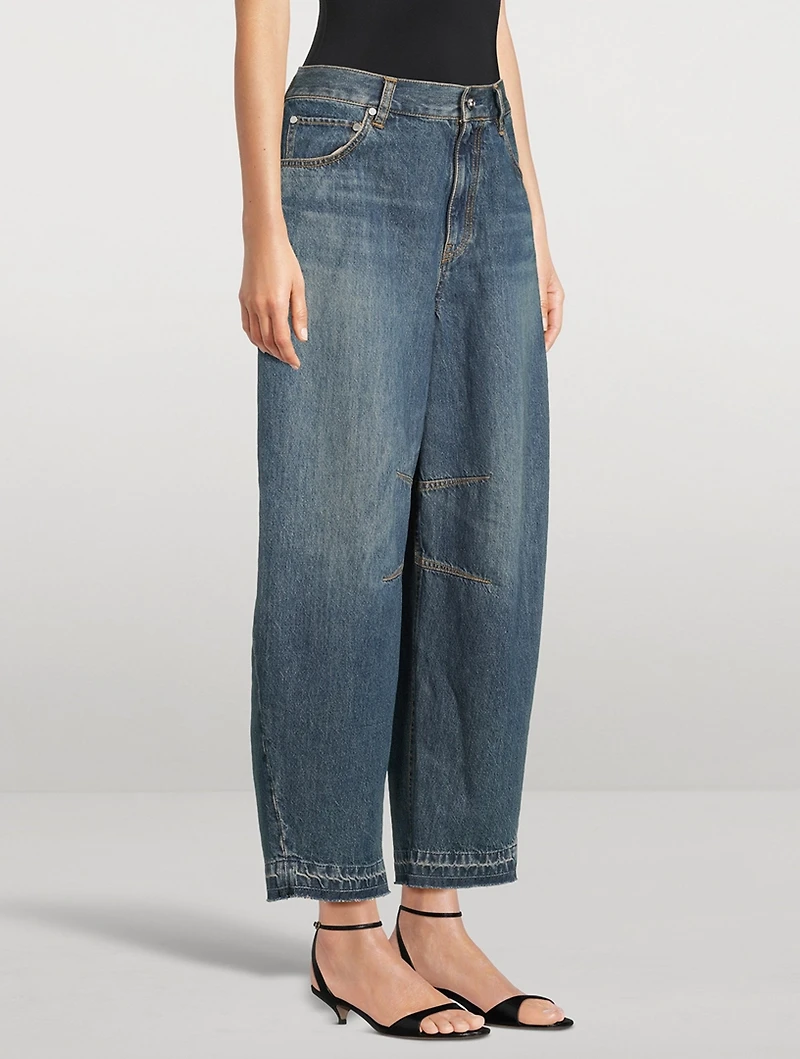 Barrel-Leg Jeans