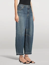 Barrel-Leg Jeans
