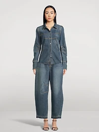 Barrel-Leg Jeans