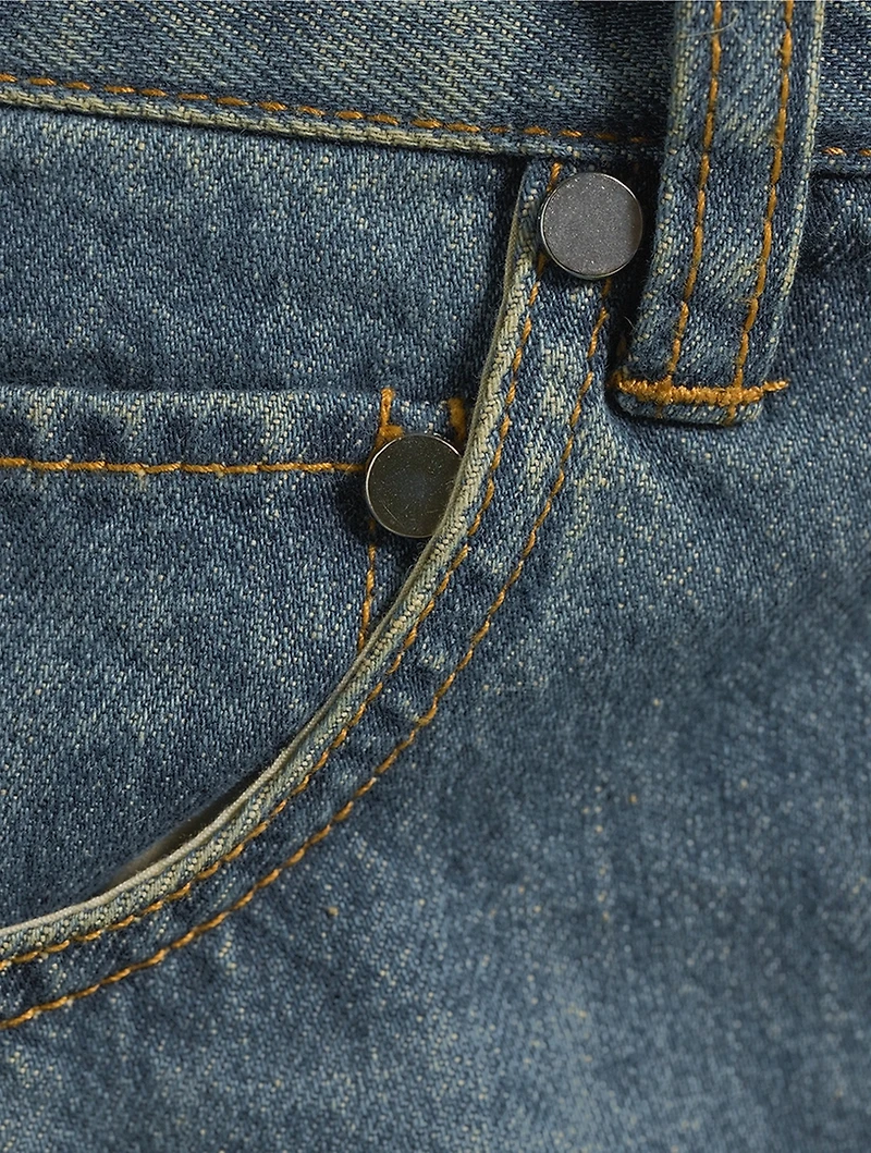 Barrel-Leg Jeans