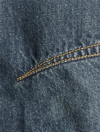 Denim Bustier Shirt