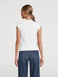 Twisted Cropped T-Shirt