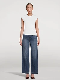 Twisted Cropped T-Shirt