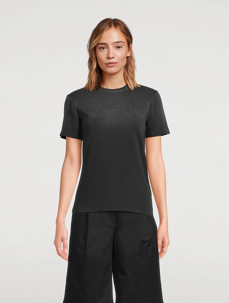Garment-Dyed Slim T-Shirt