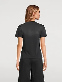 Garment-Dyed Slim T-Shirt