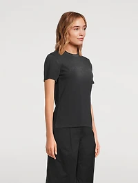 Garment-Dyed Slim T-Shirt