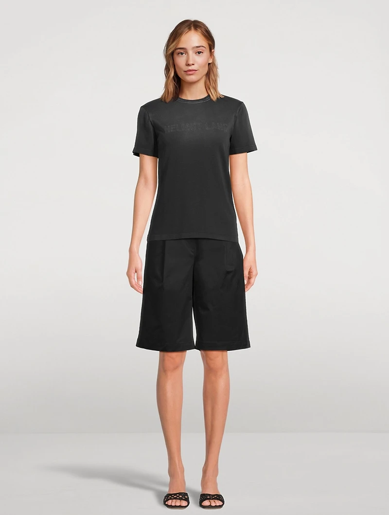 Garment-Dyed Slim T-Shirt