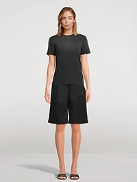 Garment-Dyed Slim T-Shirt