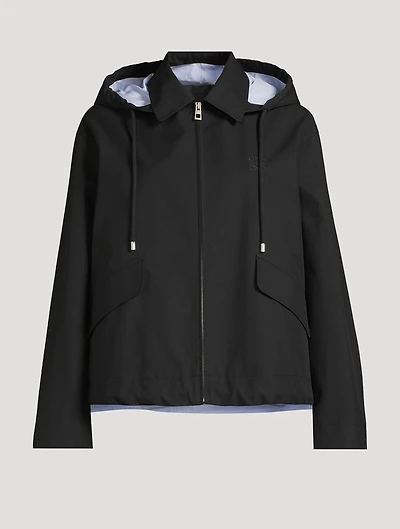 Cotton Gabardine Parka