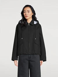 Cotton Gabardine Parka