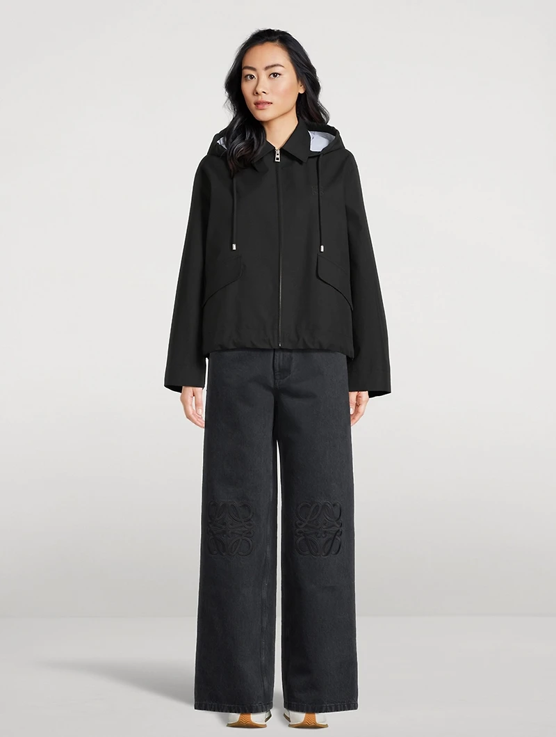 Cotton Gabardine Parka