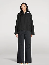 Cotton Gabardine Parka