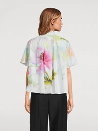 Trapeze Shirt Floral Print