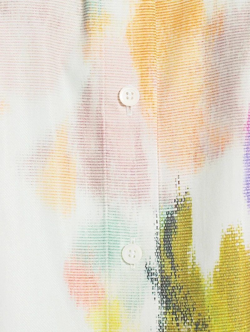 Trapeze Shirt Floral Print