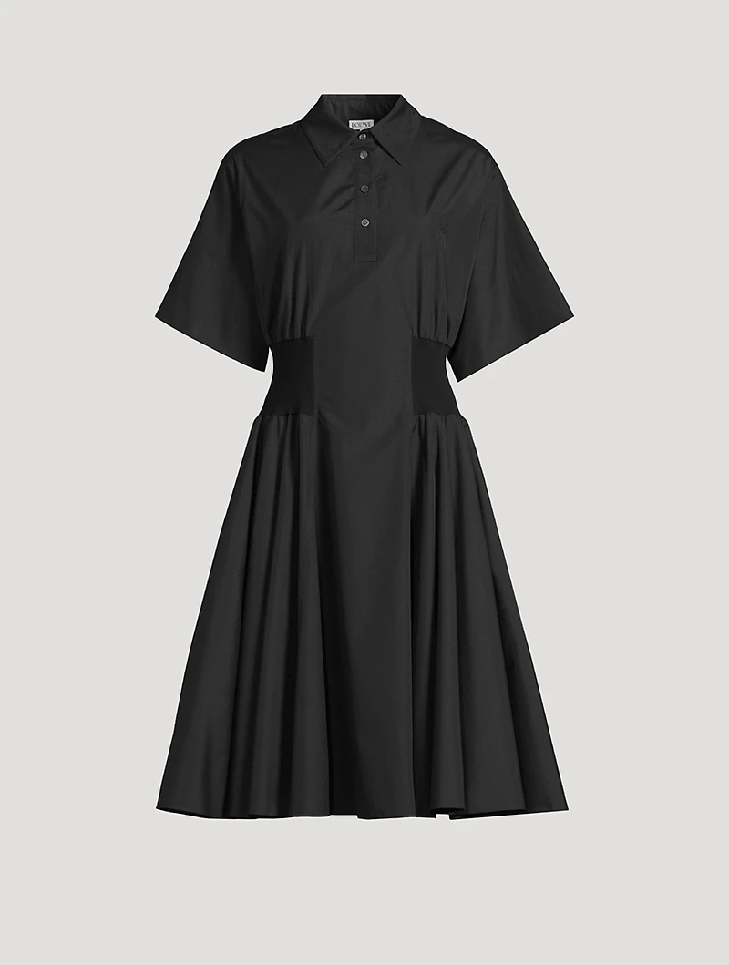 Poplin Shirt Dress