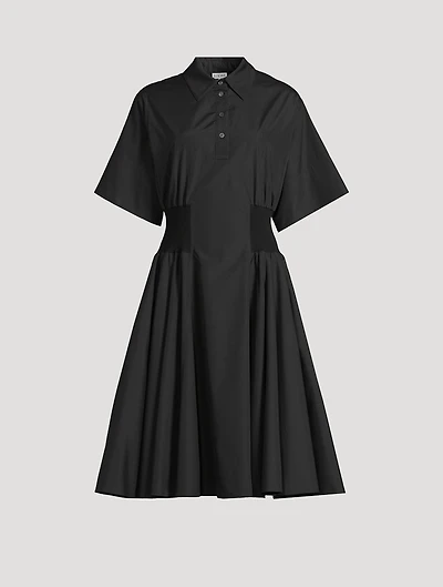 Poplin Shirt Dress