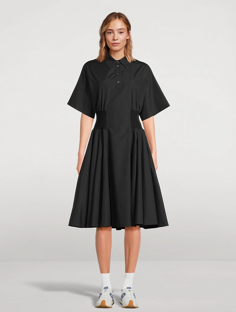Poplin Shirt Dress