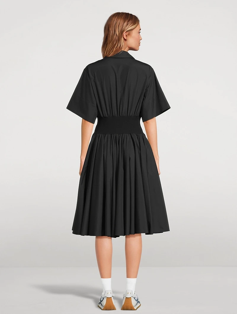 Poplin Shirt Dress