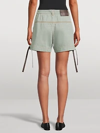 Workwear Denim Shorts
