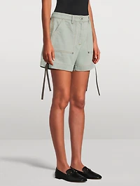 Workwear Denim Shorts