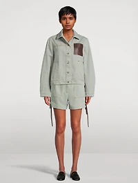 Workwear Denim Shorts