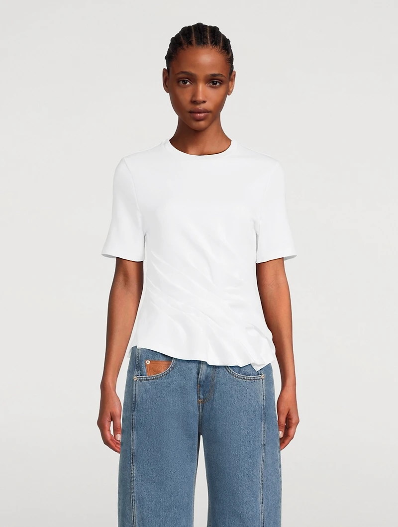 Twisted Jersey T-Shirt