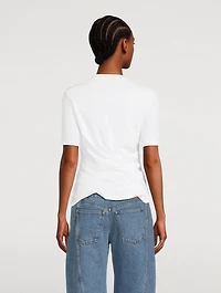 Twisted Jersey T-Shirt
