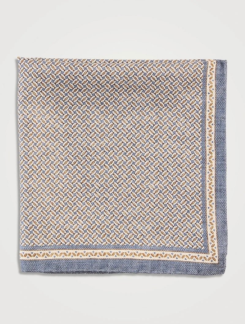 Alain Silk Pocket Square