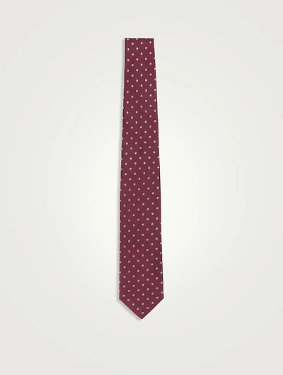Fabien Silk And Cotton Tie