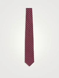 Fabien Silk And Cotton Tie