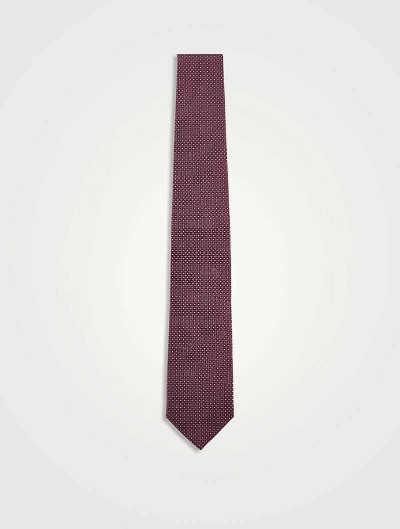 Jerome Silk And Cotton Tie