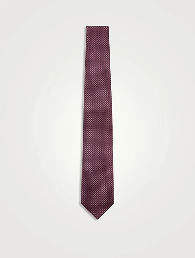 Jerome Silk And Cotton Tie