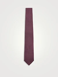 Jerome Silk And Cotton Tie