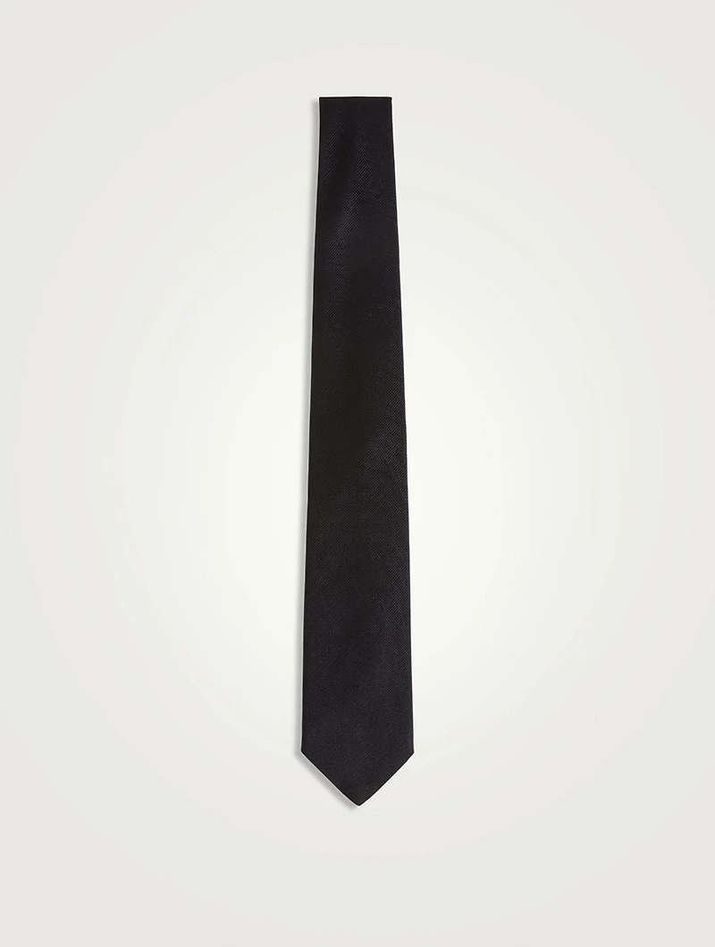 Bowman Silk And Cotton Tie