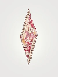 Wool Scarf In Giada Print