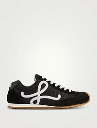 Ballet Runner 2.0 Nylon And Suede Sneakers
