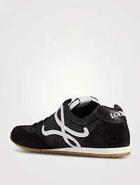 Ballet Runner 2.0 Nylon And Suede Sneakers