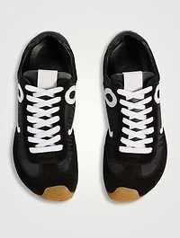 Ballet Runner 2.0 Nylon And Suede Sneakers